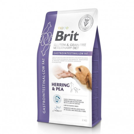 Brit Veterinary Diet Gastrointestinal - Low Fat special feed for dogs 2kg