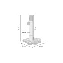 Flamingo CYA2 scratching post turquoise/grey 42x28x6cm