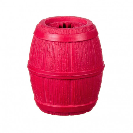 Barry King strong rubber treat ball red barrel 8cm