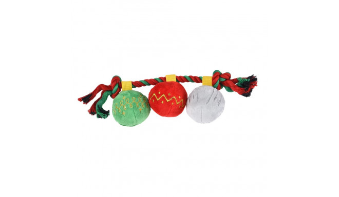 Barry King rope life with Christmas balls 32x9cm
