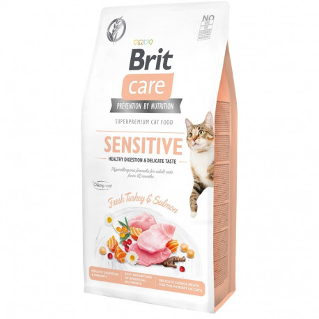 Brit Care Cat Grain-Free Sensitive Healthy Digestion kassitoit 7kg