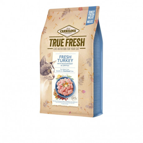 Carnilove True Fresh Cat Turkey cat food 4.8 kg