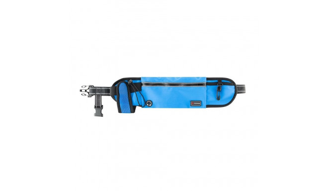 Freedog UltraTrail blue running belt with strap 21mm x 120cm