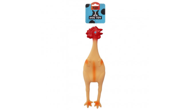 Bubu Pets dog life latex chicken with beeper 47cm