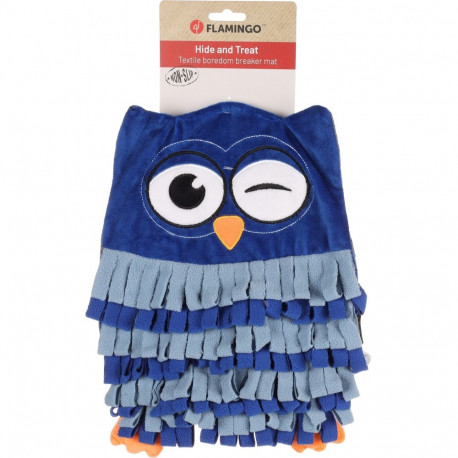 Flamingo treat mat Owl for a dog 27x33x2.5cm