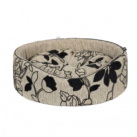 Cazo Foam Bed Noir brown bed for pet 60x50cm