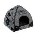 Cazo Pet House Noir grey bed for pet 47x46x40cm