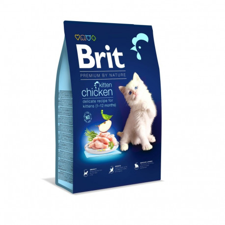 Brit Premium Cat Kitten Chicken cat food 8kg
