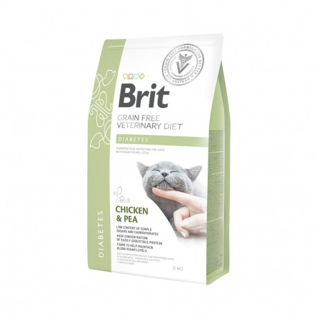 Brit Veterinary Diet Diabetes special food for cats 2kg
