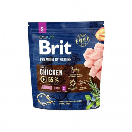 Brit Premium by Nature Junior S complete food for dogs 1kg