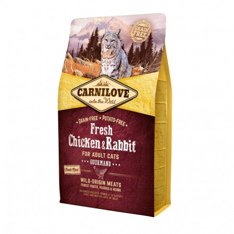 Carnilove Fresh Chicken & Rabbit for Adult kassitoit 2 kg