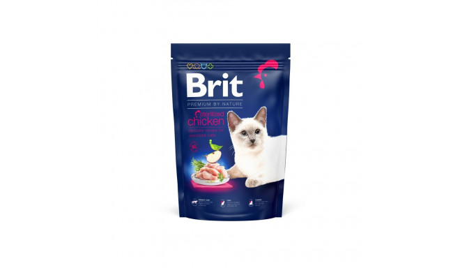 Brit Premium Cat Sterilized Chicken cat food 1.5 kg