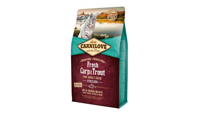 Carnilove Fresh Carp & Trout for Sterile cat food 2 kg