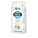 Brit Fresh Fish & Pumpkin Adult Large Muscles & Joints koeratoit 12 kg