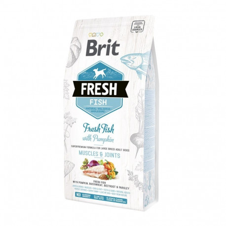 Brit Fresh Fish & Pumpkin Adult Large Muscles & Joints complete food for adult dogs 2,5 kg