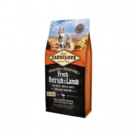 Carnilove Fresh Ostrich & Lamb for Small Adult dog food 6 kg