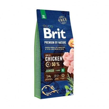 Brit Premium by Nature Junior XL complete food for dogs 15kg