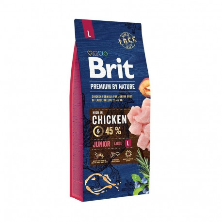 Brit Premium by Nature Junior L complete food for dogs 15kg
