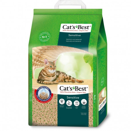Cat's Best Sensitive clumping cat litter 20L 7.2kg