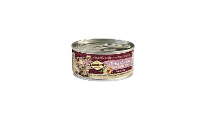 Carnilove Cat Turkey & Salmon kitten konserv kassipoegadele 100g
