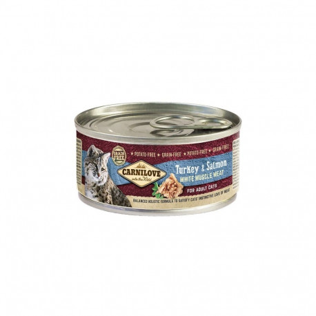 Carnilove Cat Turkey & Salmon canned for cats 100g