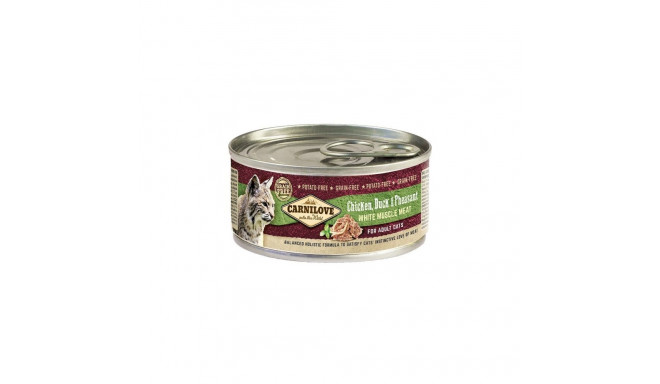 Carnilove Cat Chicken Duck & Pheasant konserv kassidele 100g