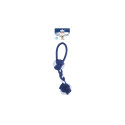 Record cotton blue and white string toy for dogs 32cm