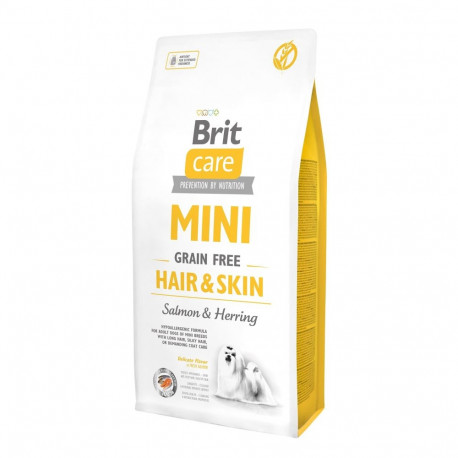 Brit Care Mini Hair & Skin complete food for dogs 7kg