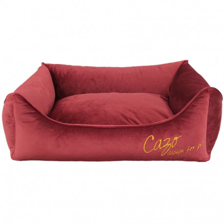 Cazo Soft Bed Milan red nest for dogs 73x57cm