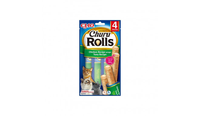 Churu Rolls cat treat with chicken and tuna 4x10g