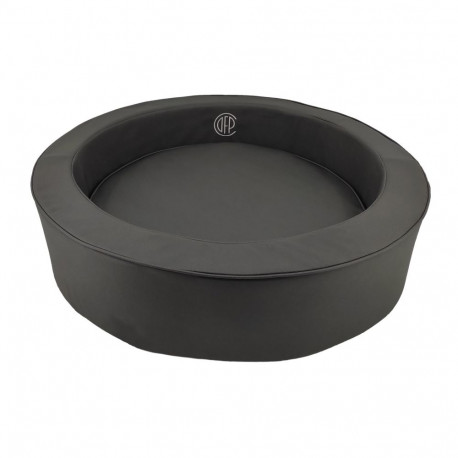 Cazo Soft Bed Malmo gray nest for dogs ø 80 x 20cm