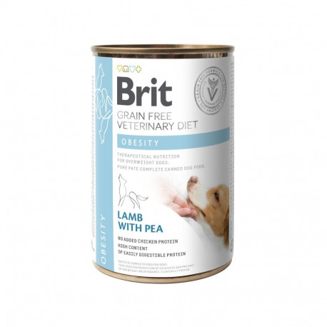 Brit Veterinary Diet Obesity konserv koertele 400g