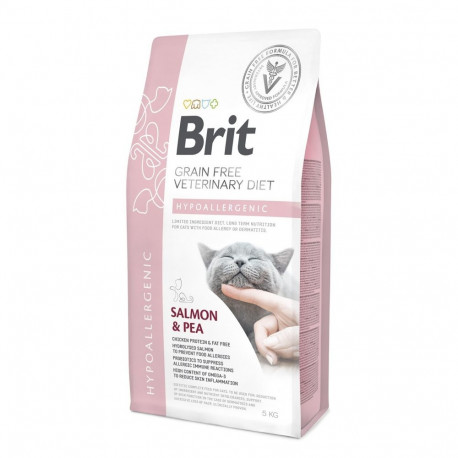 Brit Veterinary Diet Hypoallergenic special food for cats 5kg