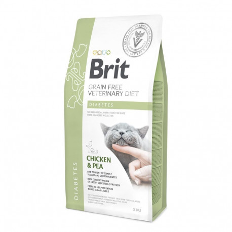Brit Veterinary Diet Diabetes special food for cats 5kg