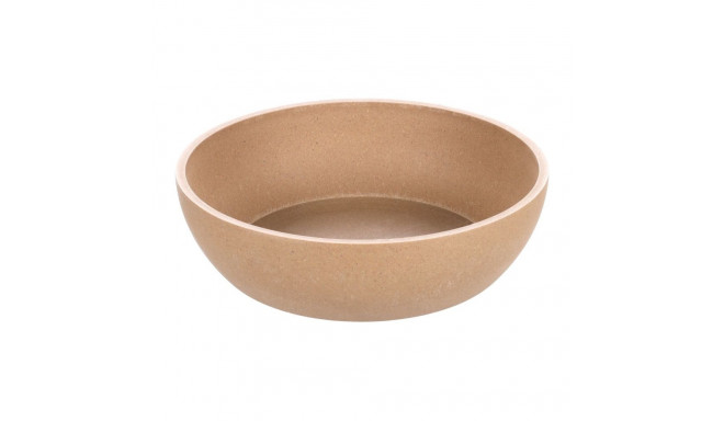 Flamingo libisemisvastase põhjaga bambusest kauss koerale ø 21cm - 1,5L