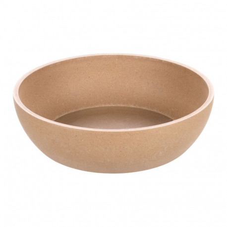 Flamingo non-slip bottom bamboo bowl for dogs ø 17.5cm - 1L