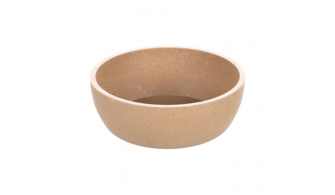 Flamingo libisemisvastase põhjaga bambusest kauss lemmikloomale ø 14cm - 450ml