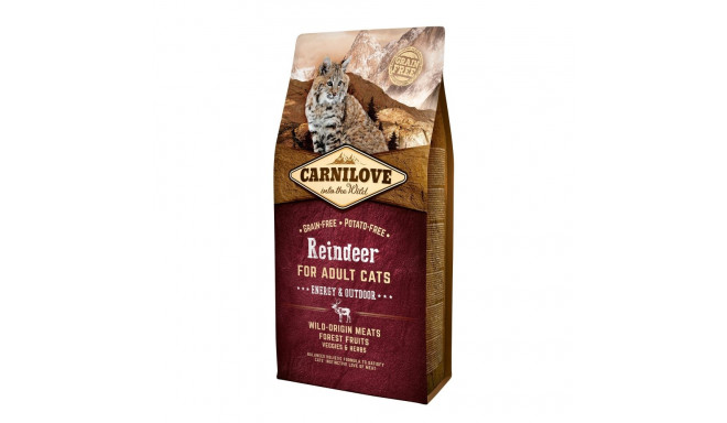 Carnilove Reindeer for Adult cat food 6 kg