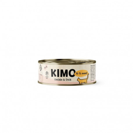 Kimo Chicken & Duck konserv kassidele 70g