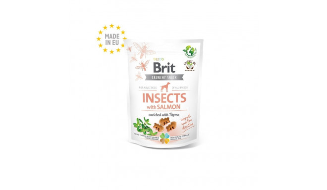 Brit Care Insects with Salmon närimismaius koertele 200g