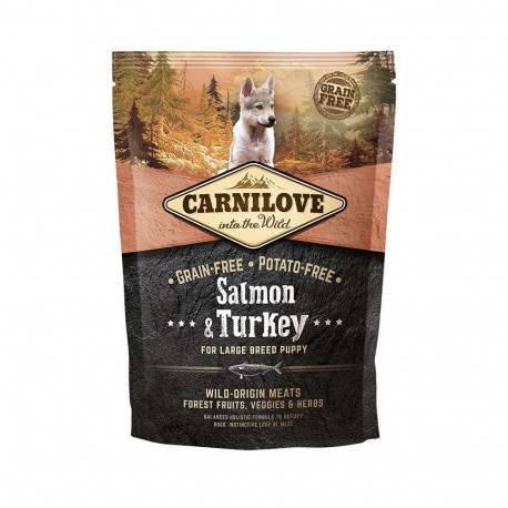 Carnilove Salmon & Turkey for Large Breed Puppies koeratoit 1,5 kg