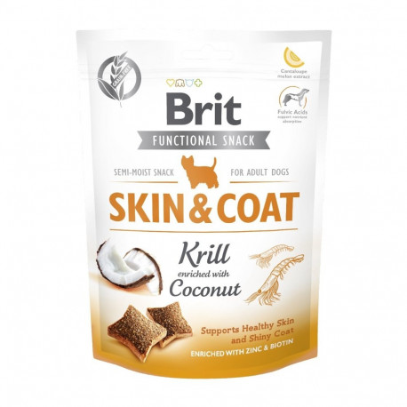 Brit Care Functional Skin & Coat chew treat for dogs 150g