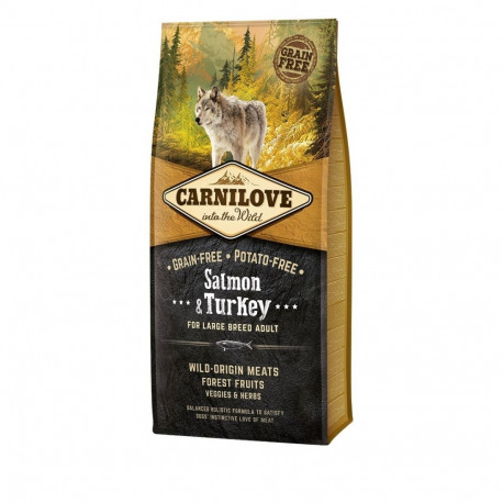 Carnilove Salmon & Turkey for Large Breed Adult dog food 12 kg