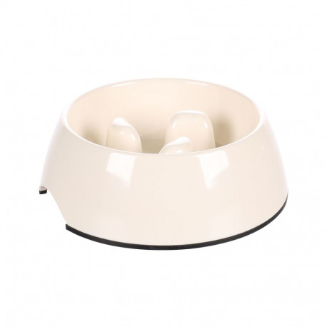 Flamingo slow eating bowl royal white M 350ml