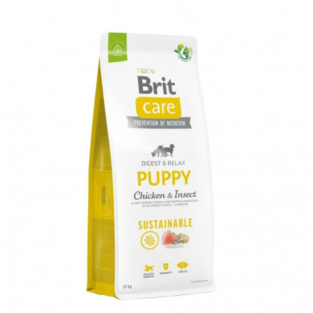 Brit Care Sustainable Puppy Chicken & Insect dog food 12 kg