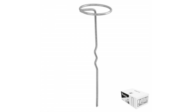 Tsingitud metallist tihvt "G" kujuga 50tk, laius 6cm / kõrgus 20cm / BOX