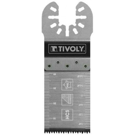 Multitool blade 34x40mm, HCS (hardened teeth), for wood