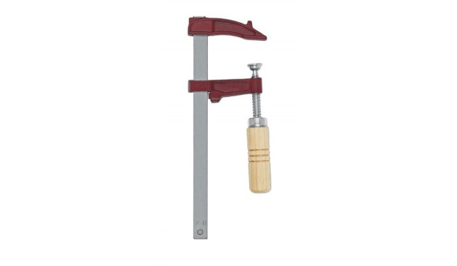 Clamp MM 25cm, jaw depth 7cm, max 4000N, wooden handle