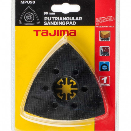 Multitööriistadega kolmnurkne lihvimisalus PU 90mm