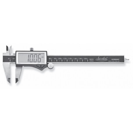 Digital pocket caliper with jumbo display 150x40mm 0,01mm type 230